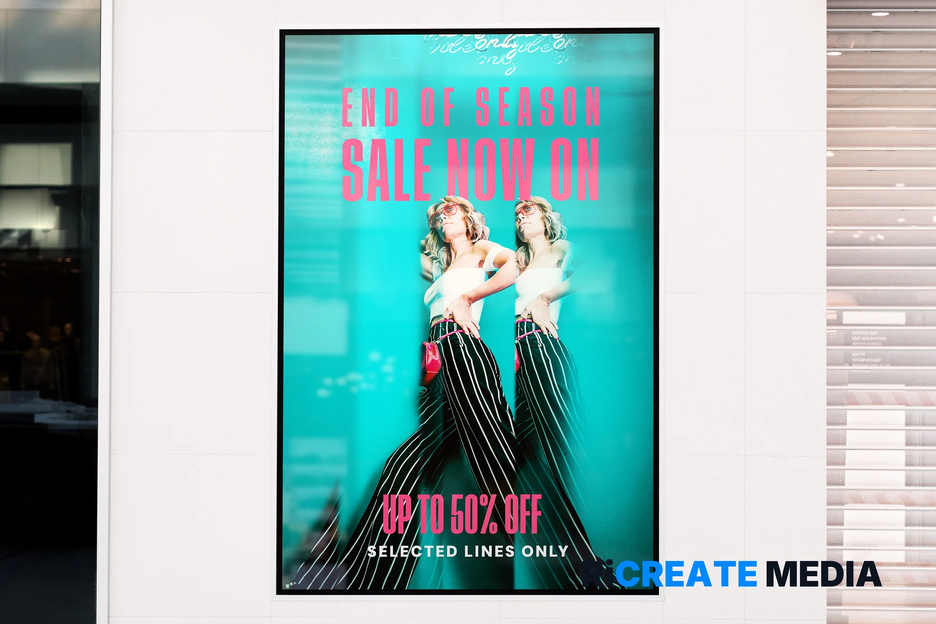 Backlit Posters — example 3