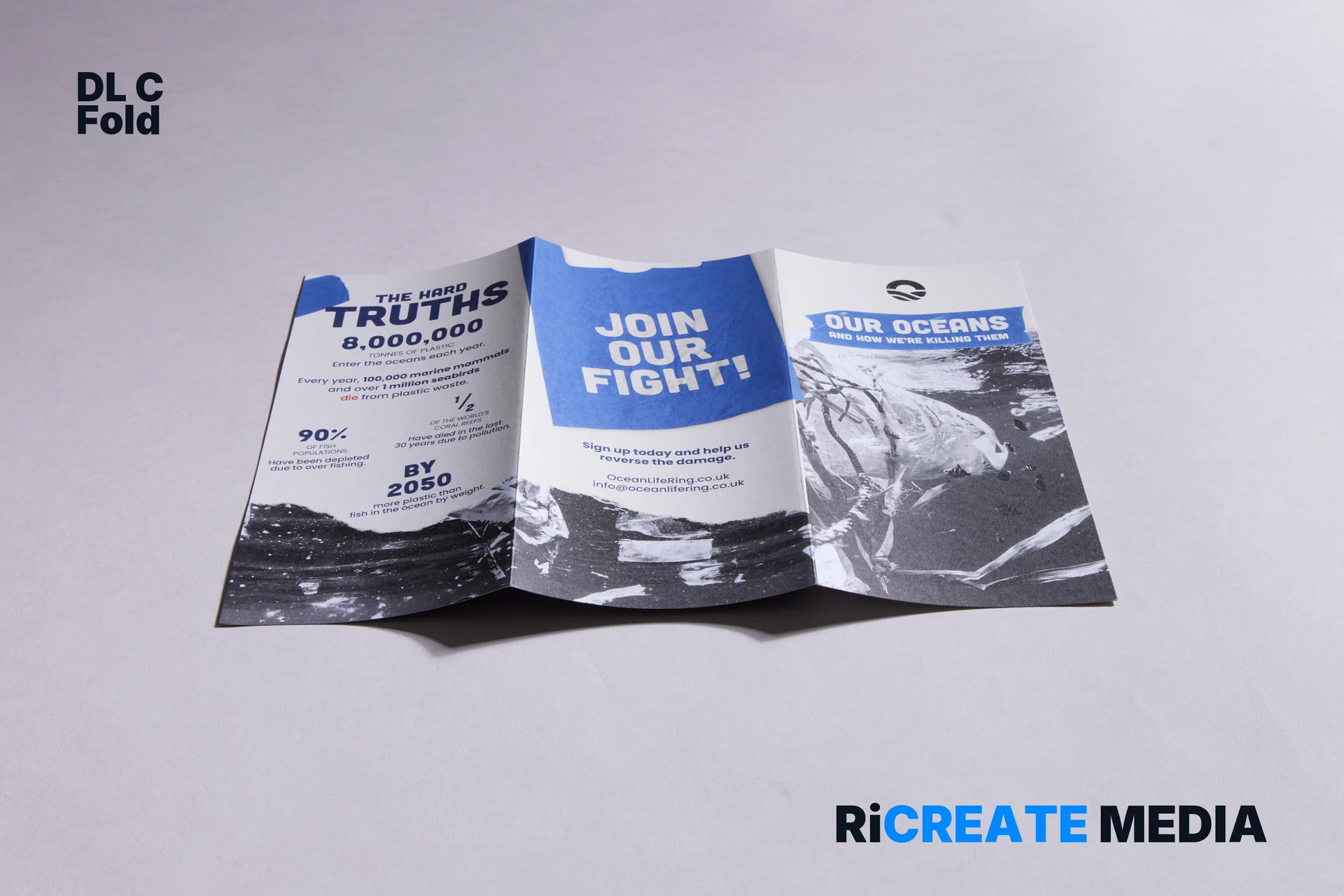 Folded Leaflets — example 3