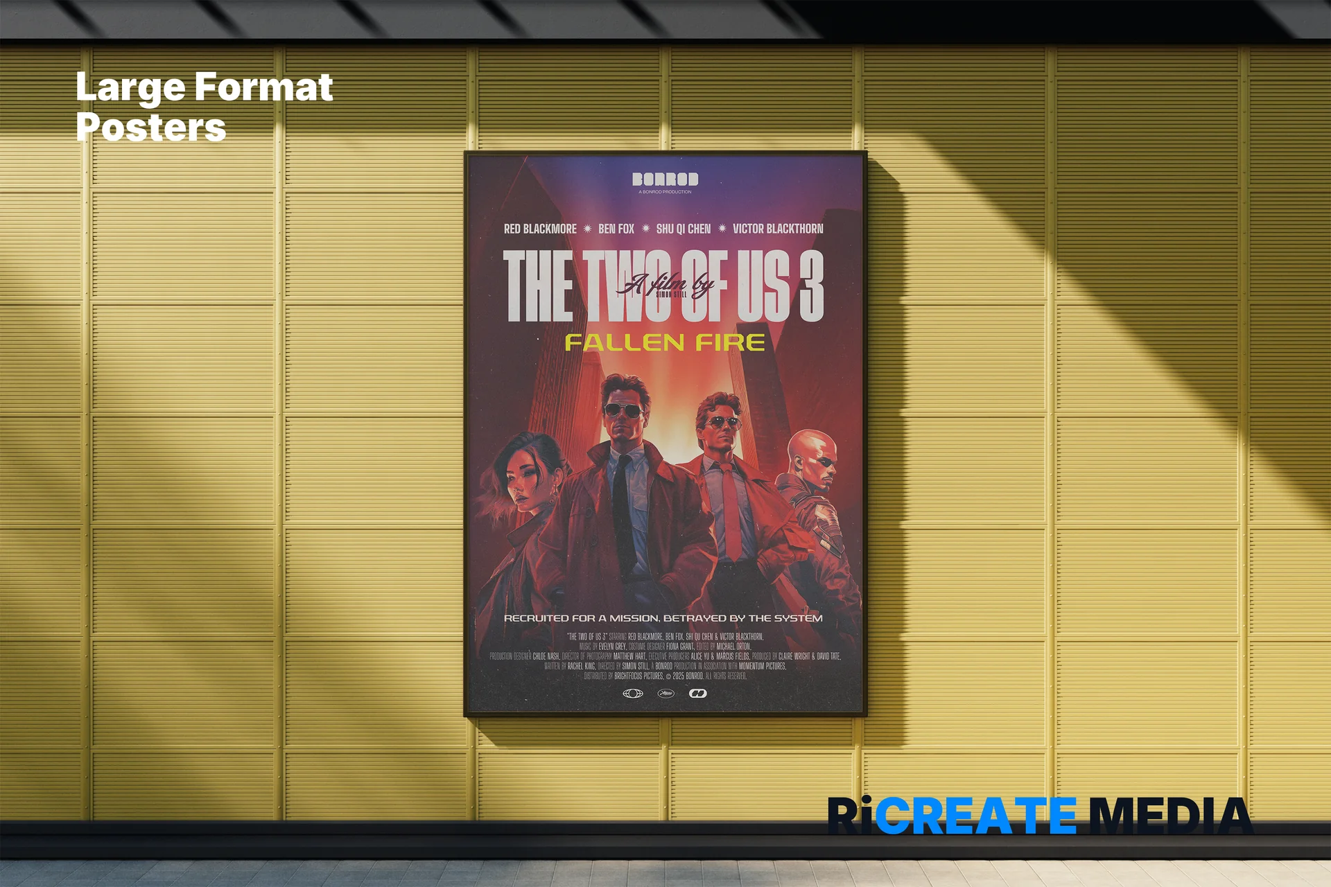 Large Format Posters — printed example
