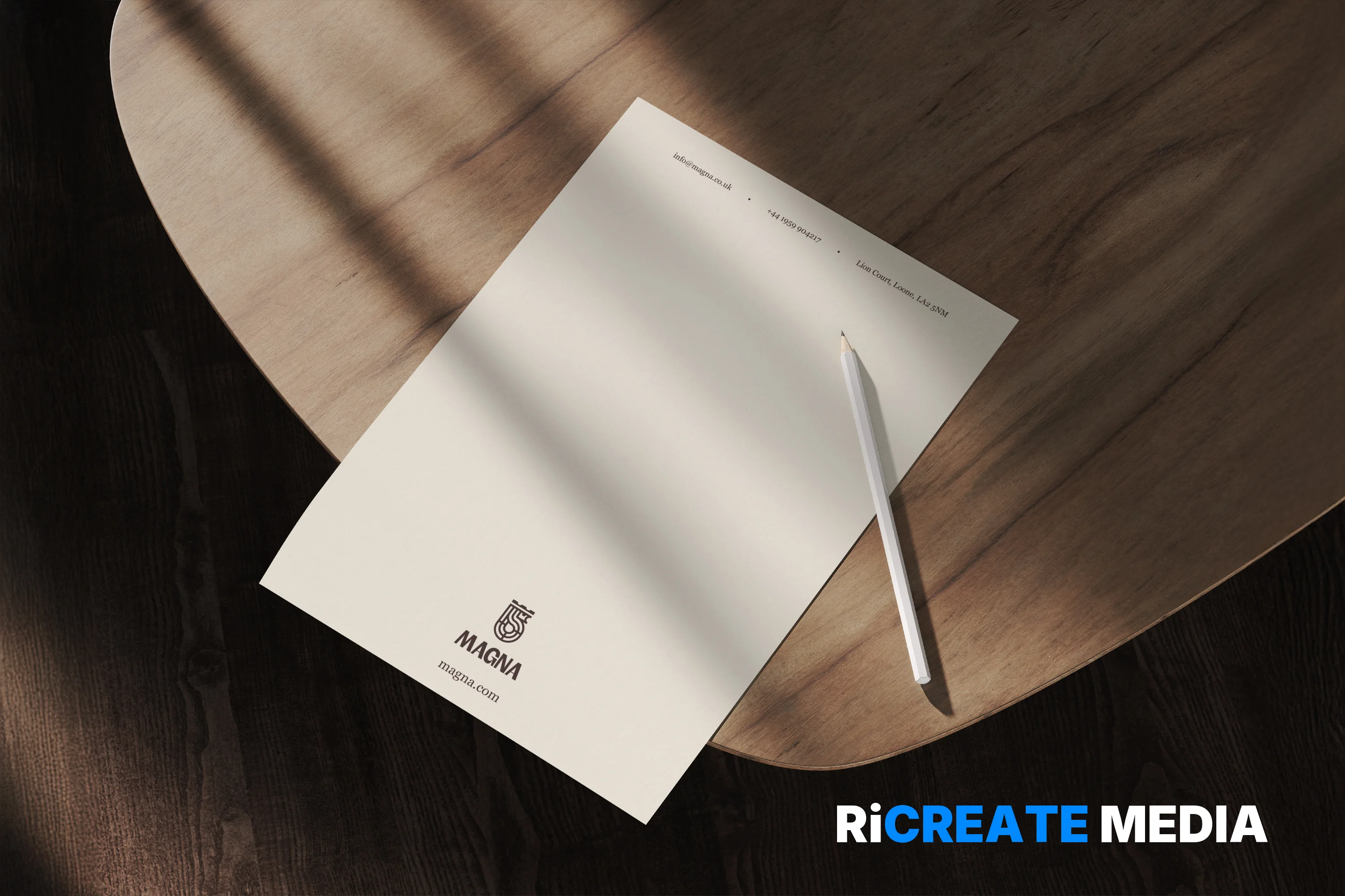 Letterheads — example 2