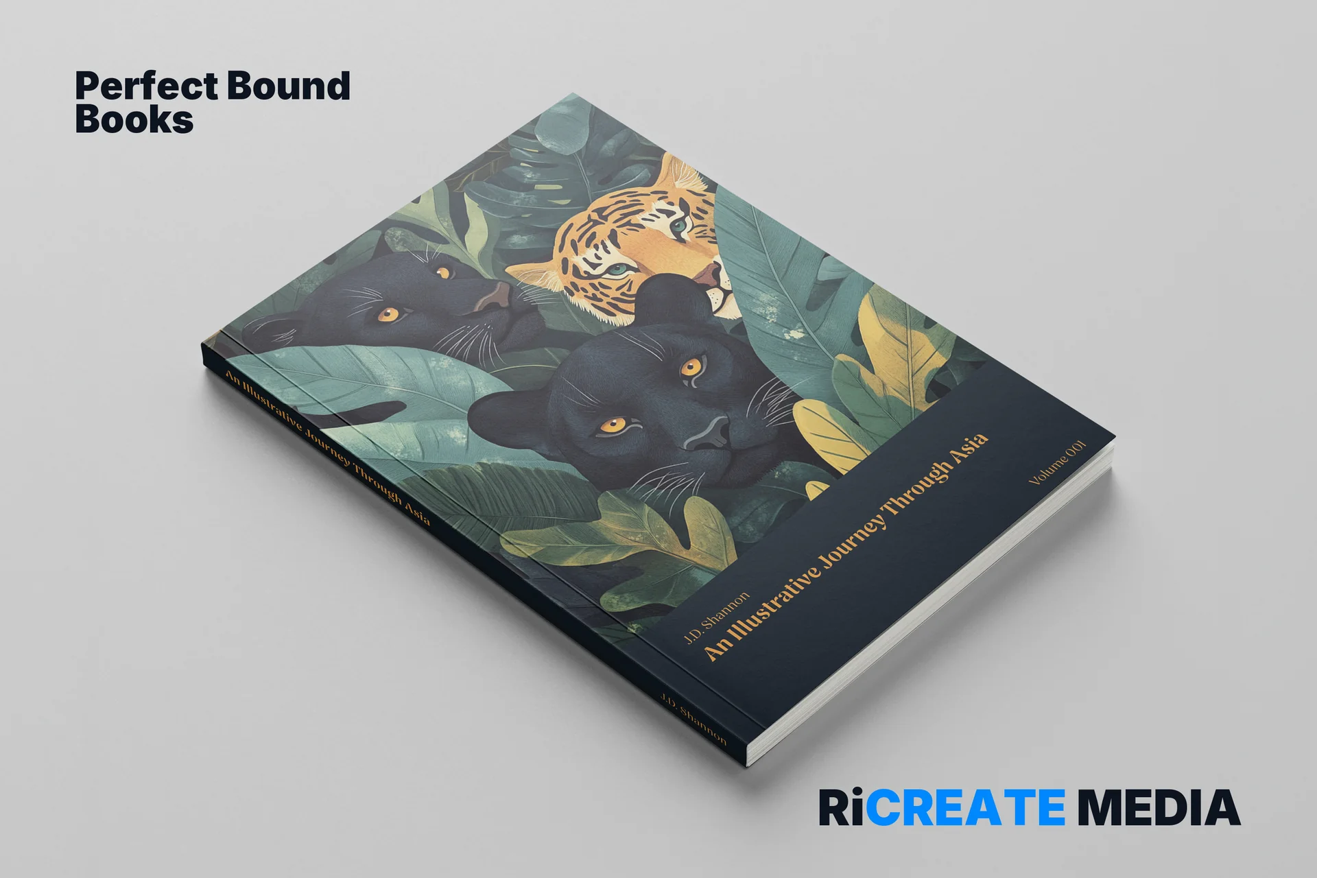 Perfect Bound Books — printed example