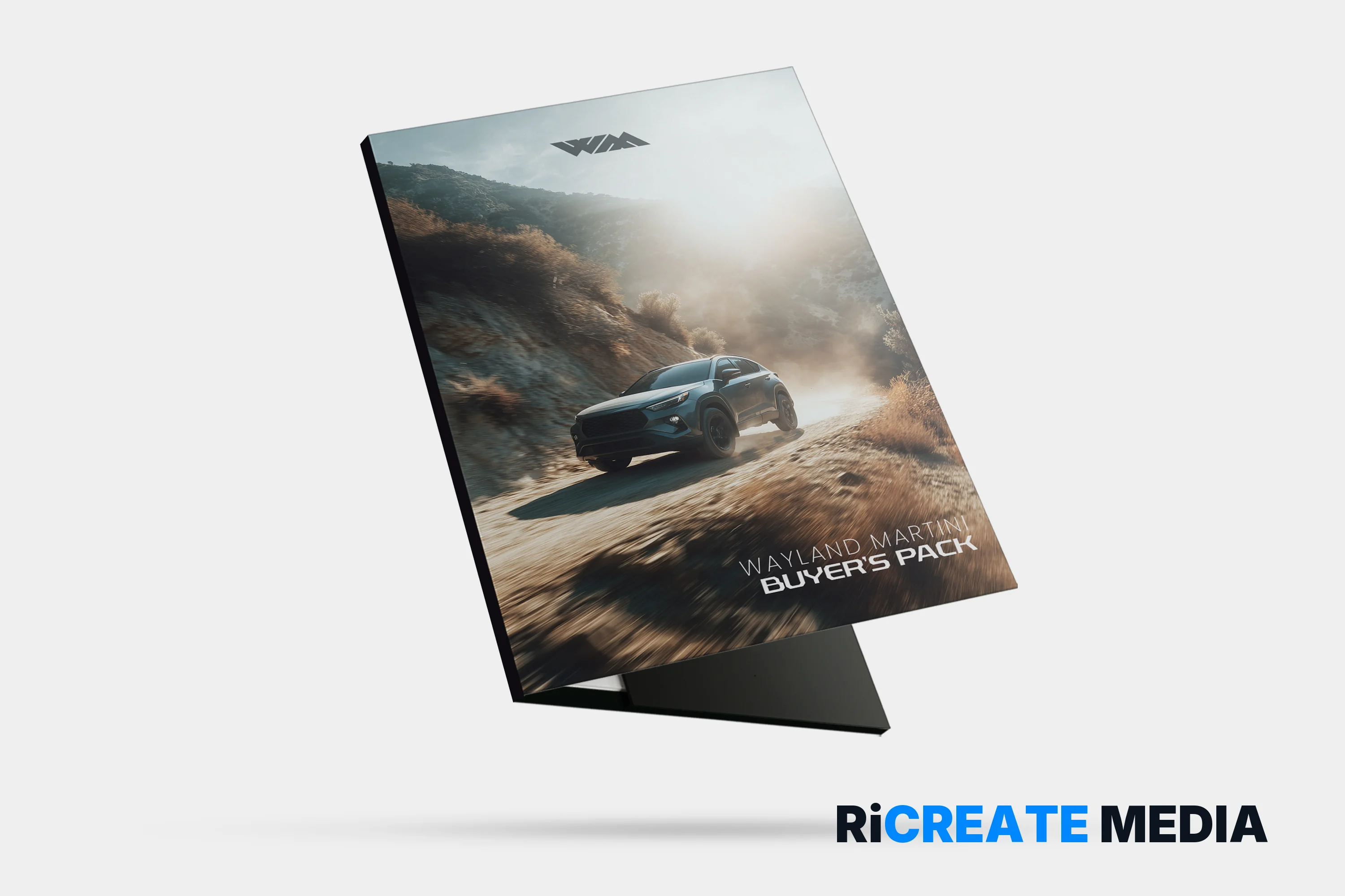 Presentation Folders — printed example