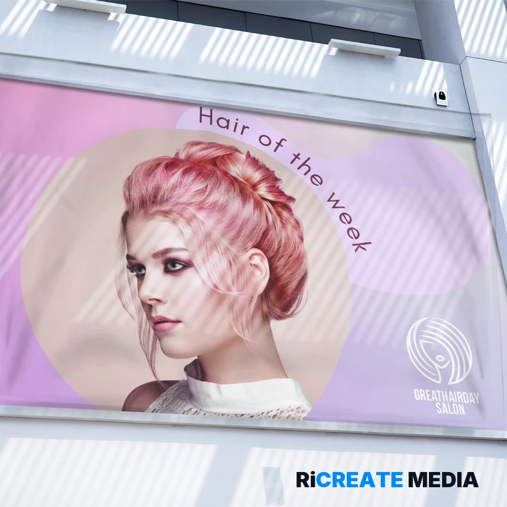 Vinyl Banners — printed example