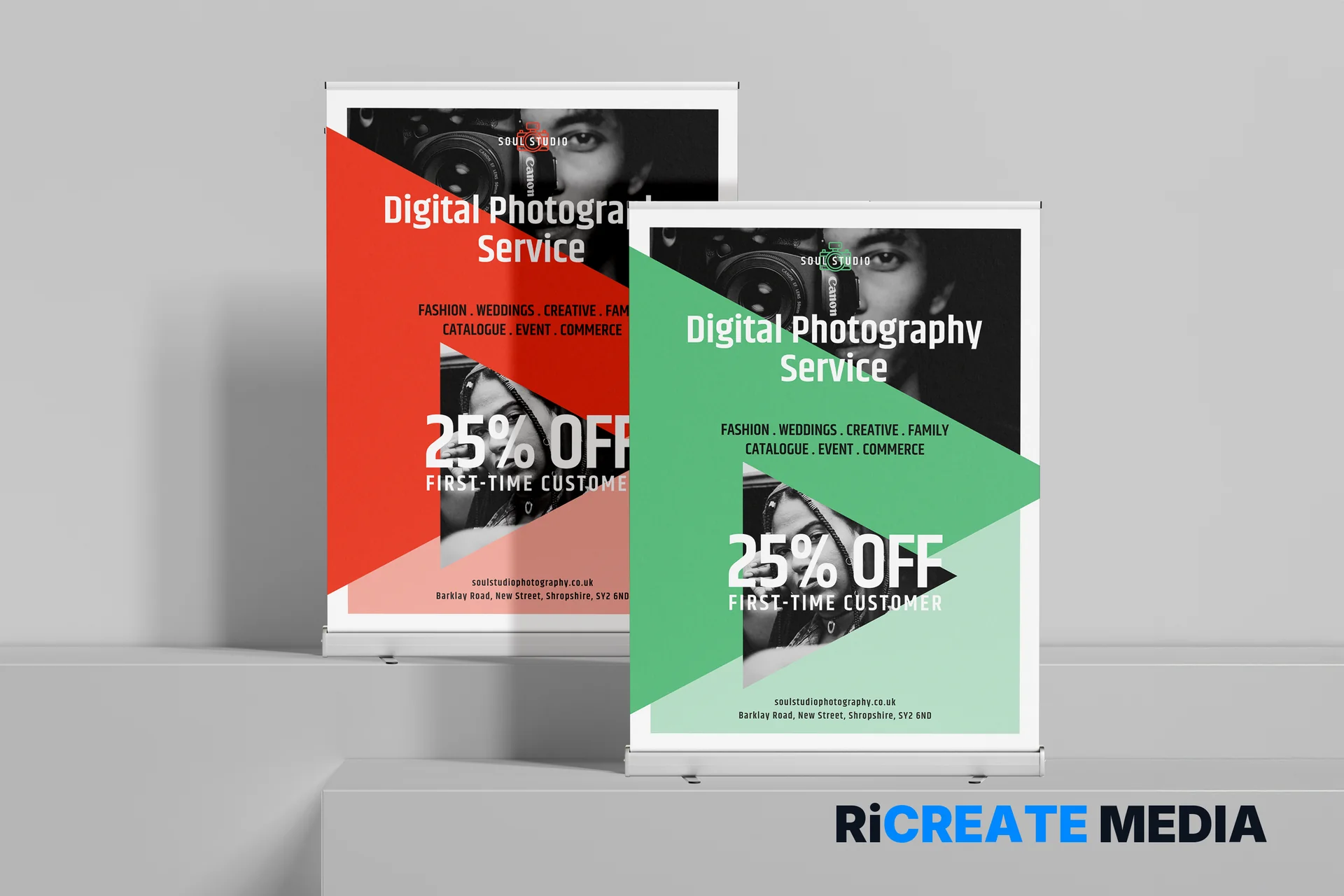 Wide Roller Banners — example 2