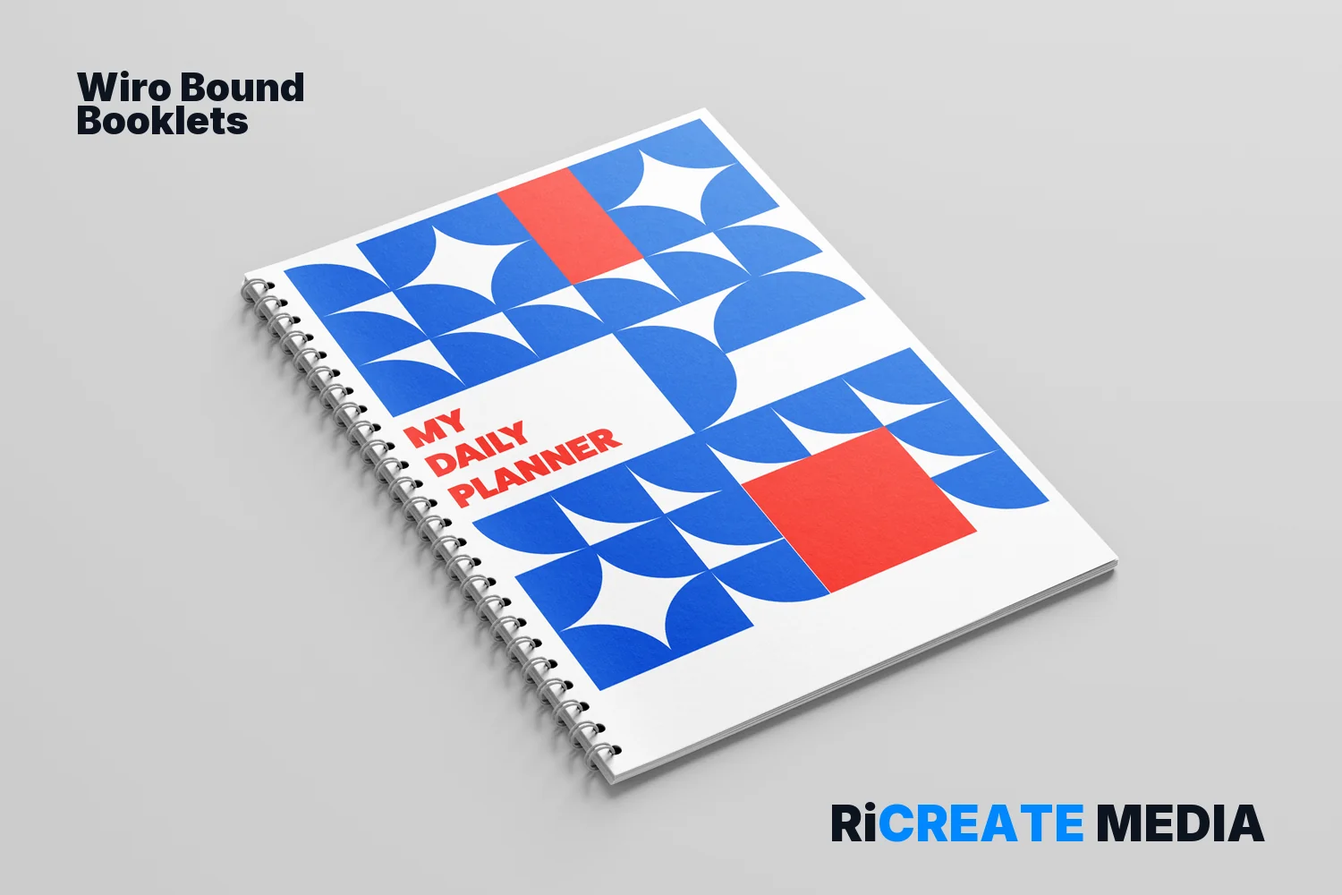 Wiro Bound Booklets — printed example